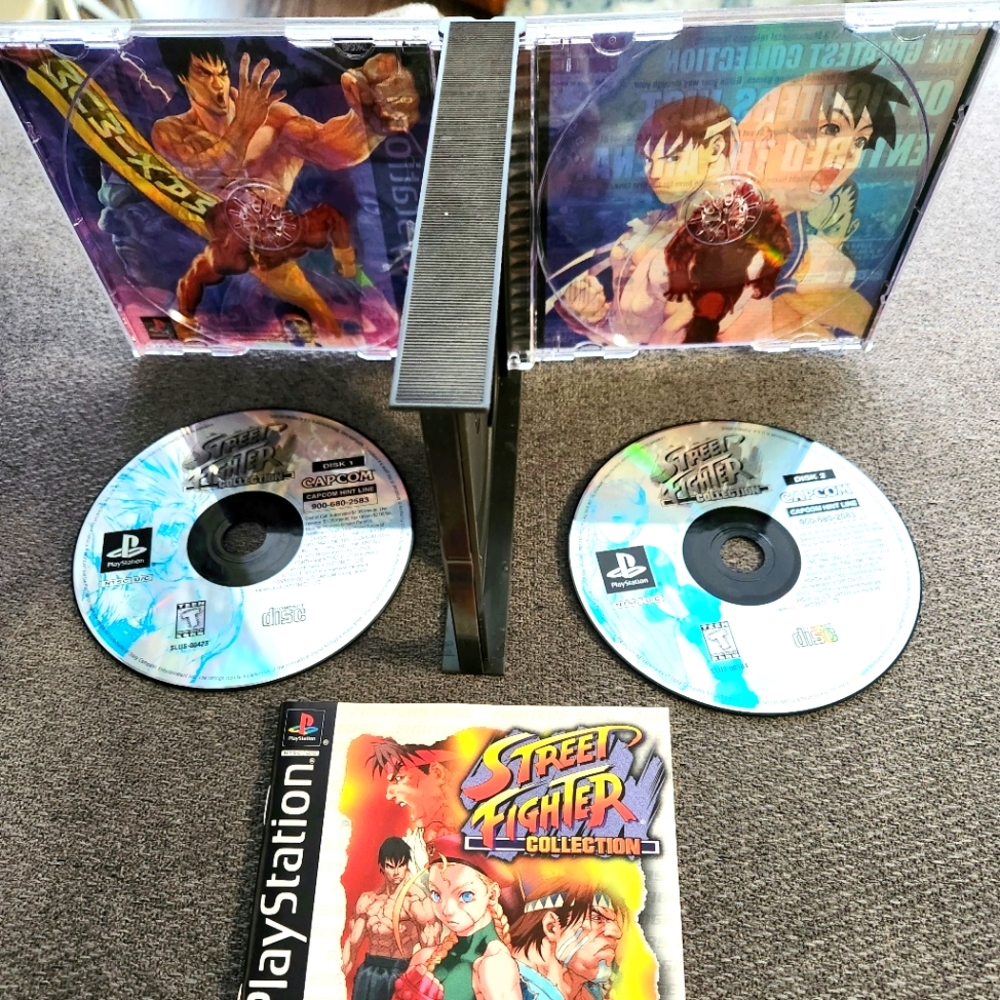 Street Fighter Black Label Collection (PSI) - 3 Games Included